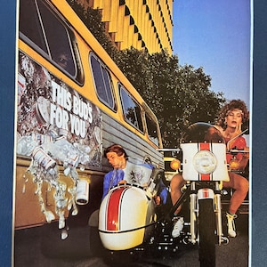 1980&#39;s Budweiser Beer Print Advertisement