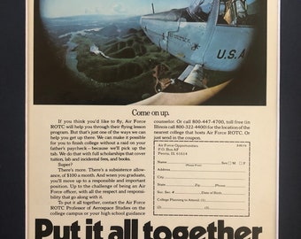 1970's United States Air Force Advertisement