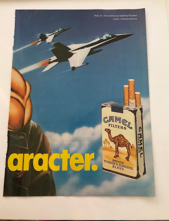 1980's Camel Cigarette Advertisement