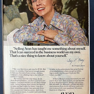 1970&#39;s Avon Advertisement