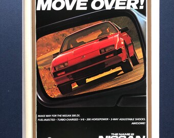 Nissan Sunny ZX Coupe RZ-1 Keyring B1 - Acrylic Lasercut Classic