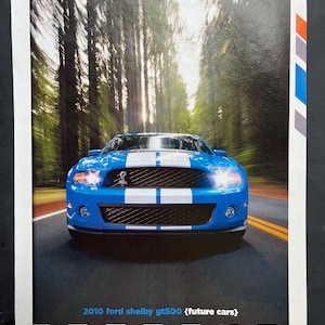 2000&#39;s Ford Mustang Shelby gt500 Print Advertisement