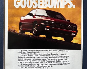 1990’s Isuzu Impulse XS advertisement