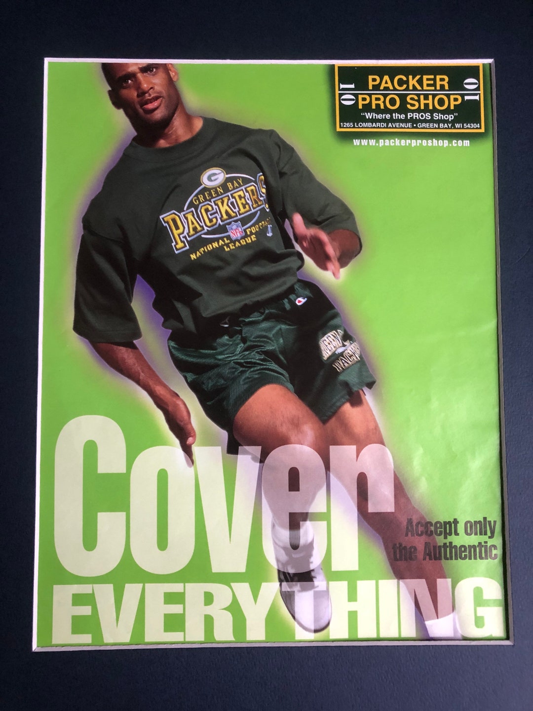 1990's Eugene Robinson Packer Pro Shop Advertisement Etsy