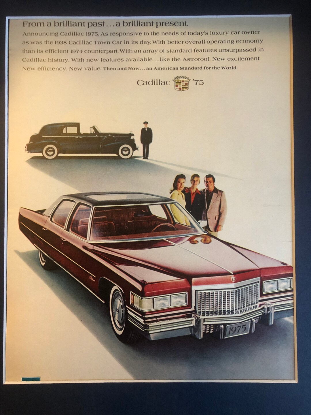 1970's Cadillac Original Print Advertisement - Etsy
