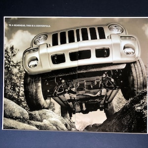 2000&#39;s Jeep Liberty 4x4 Advertisement &quot;To a gearhead, this is a centerfold&quot;