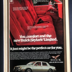 1970&#39;s Buick Skylark Print advertisement