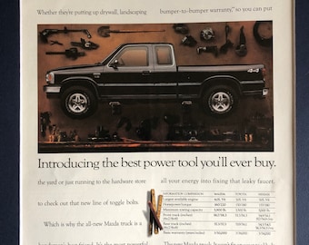 1990's Mazda Truck Advertisement