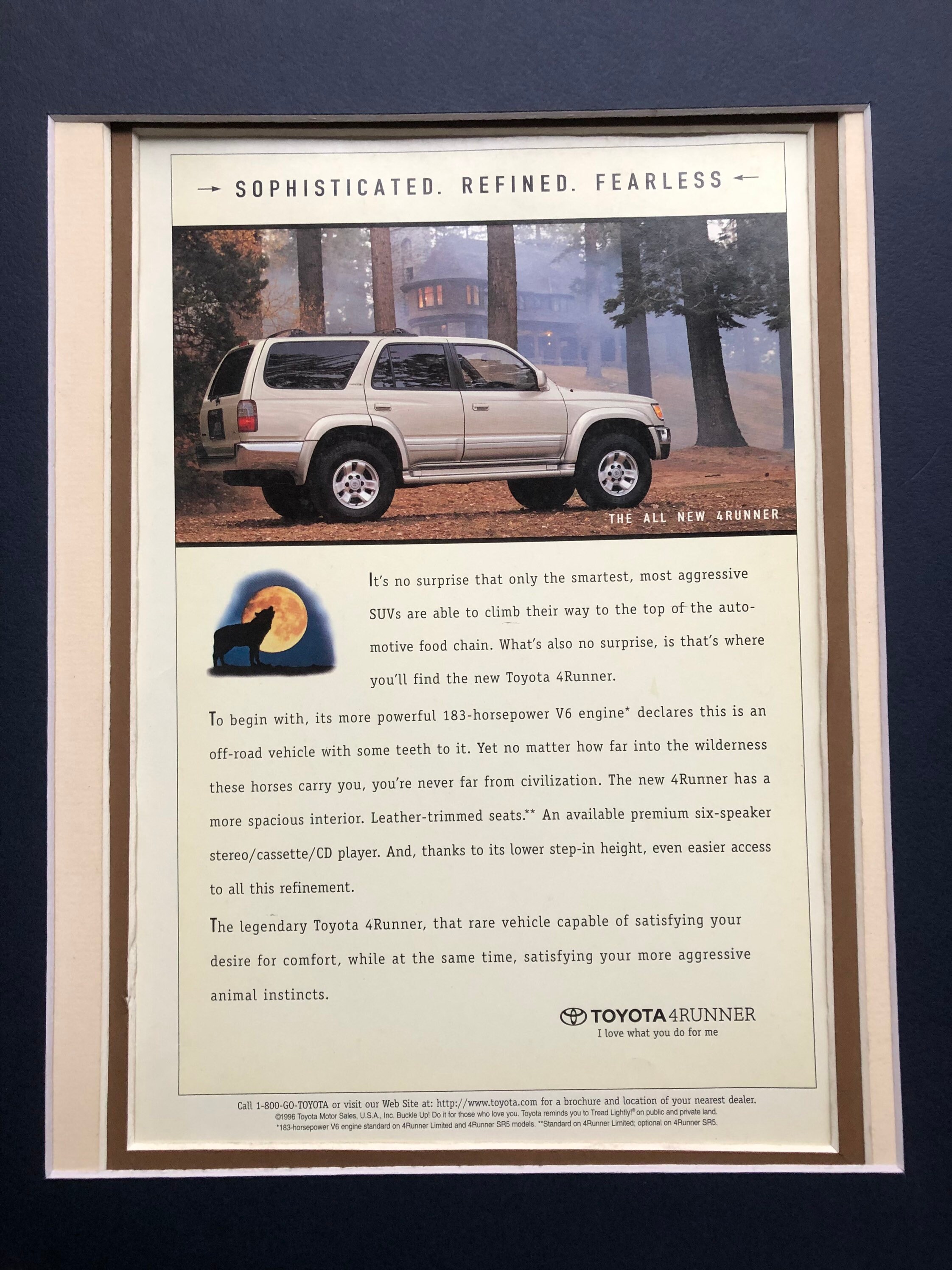 1990's Toyota 4runner Advertisement - Etsy 1990's Toyota 4runner Advertisement - Etsy