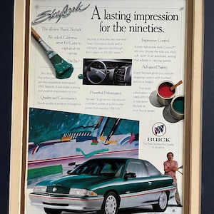 1990&#39;s Buick Skylark Advertisement
