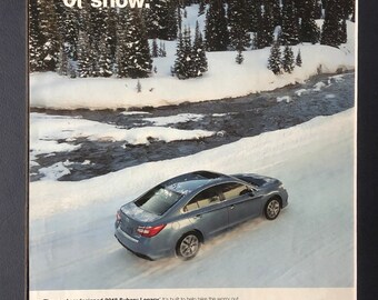 00's Subaru Legacy Advertisement