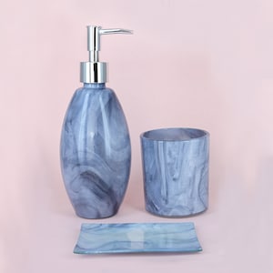 Moderno design di lusso accessori bagno Set 5PCS sapone