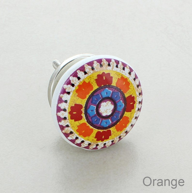 Mosaic Ceramic Door Knobs by G Decor Etsy