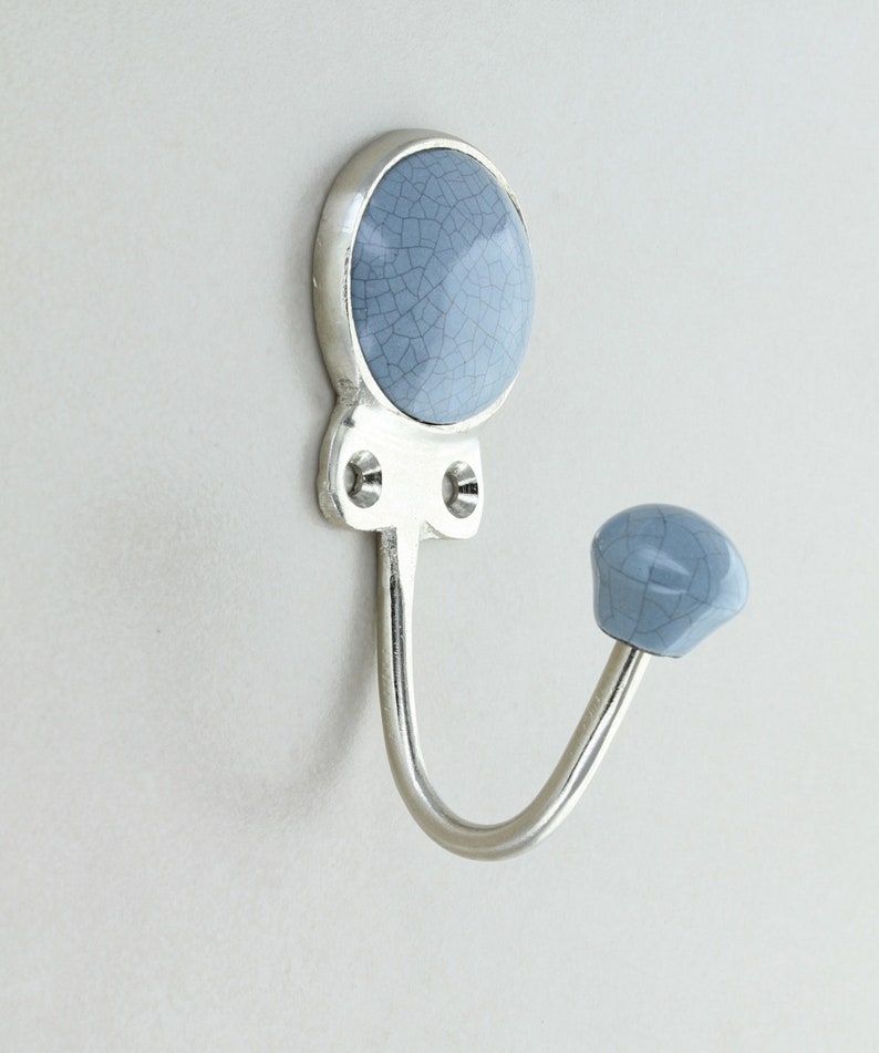 Crackle Ceramic Wall Coat Rack Hook 3504