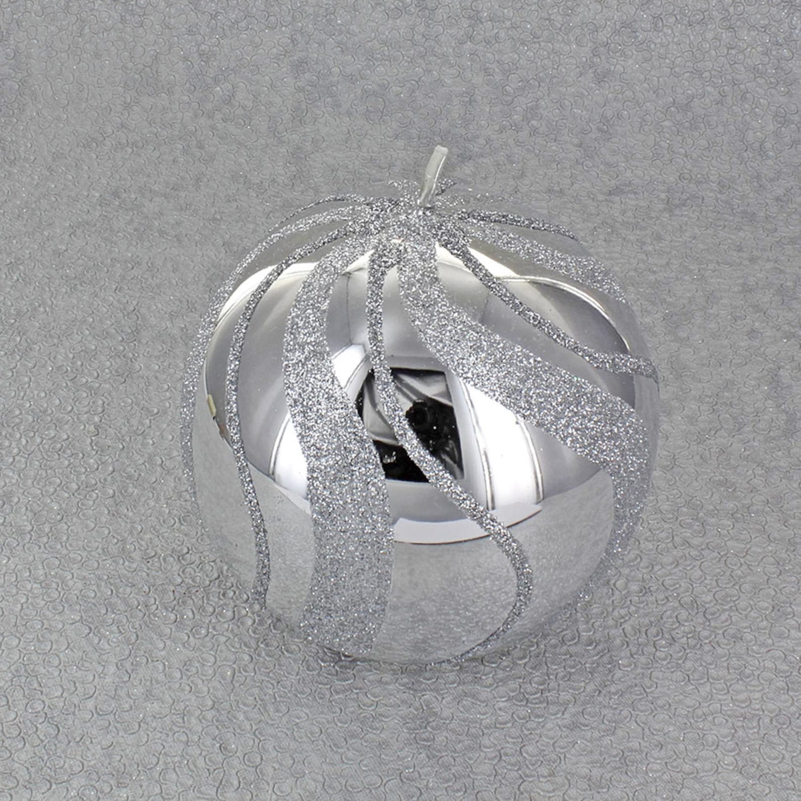 Silver Spiral Candles Etsy