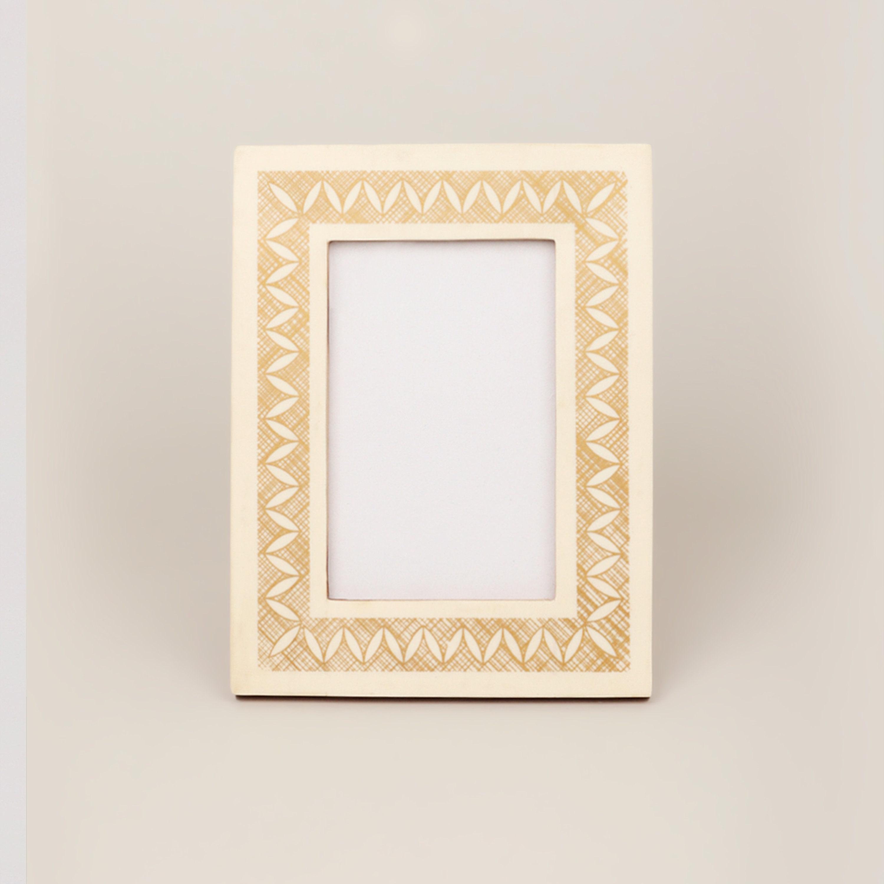 Geometric Patterned Photframe G Decor Navajo Handcrafted Geometric Pattern Photo Frame Picture ...