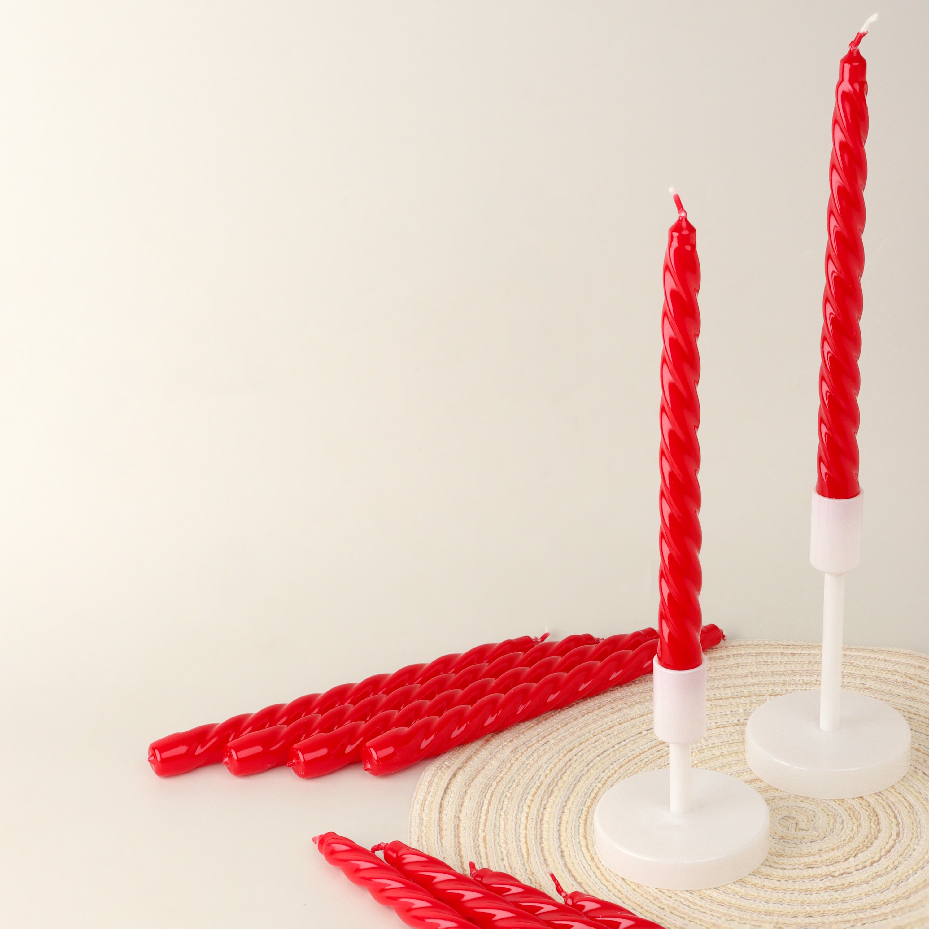 Candele Coniche Opache Colorate - Confezione Da 2, 10 O 20 Pezzi Per Matrimoni E Natale - Alte 28,9 Cm, Cera Paraffinica