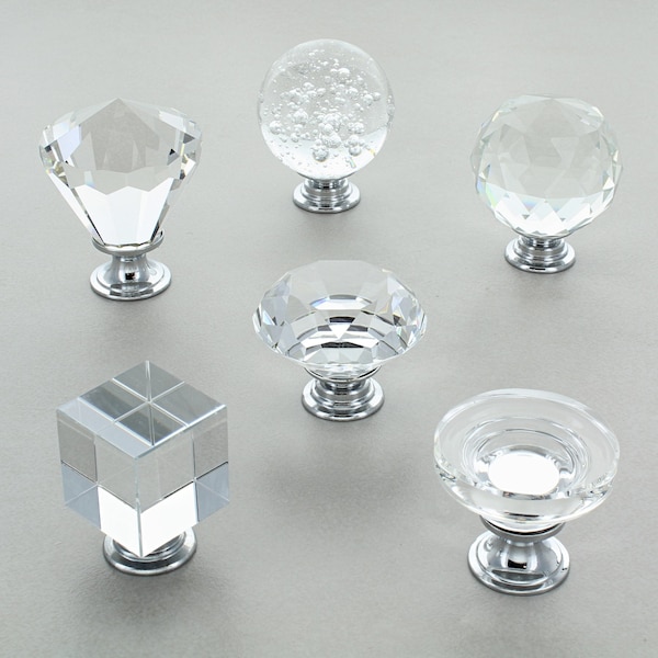 Lucite Knobs Etsy