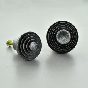 G Decor Loop Pewter Cupboard Door Knobs Drawer Knobs