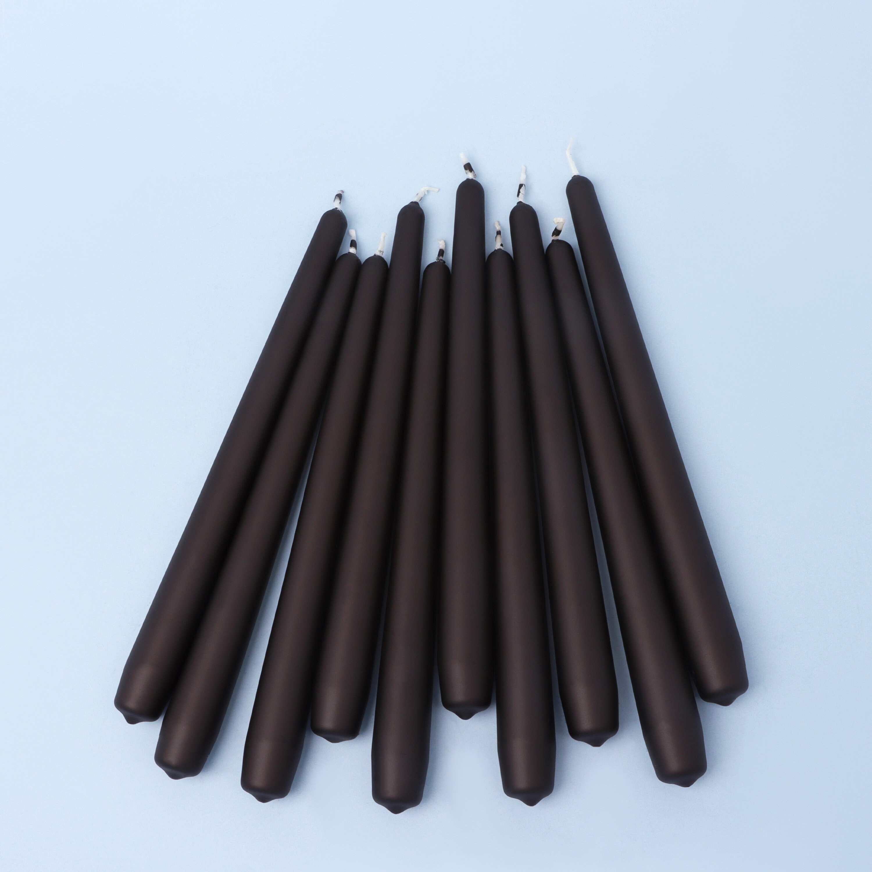 Tall Black Candlesticks Etsy