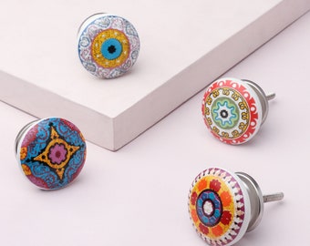 G Decor Mosaic Ceramic Door Knobs Drawer Knobs Cupboard Knobs