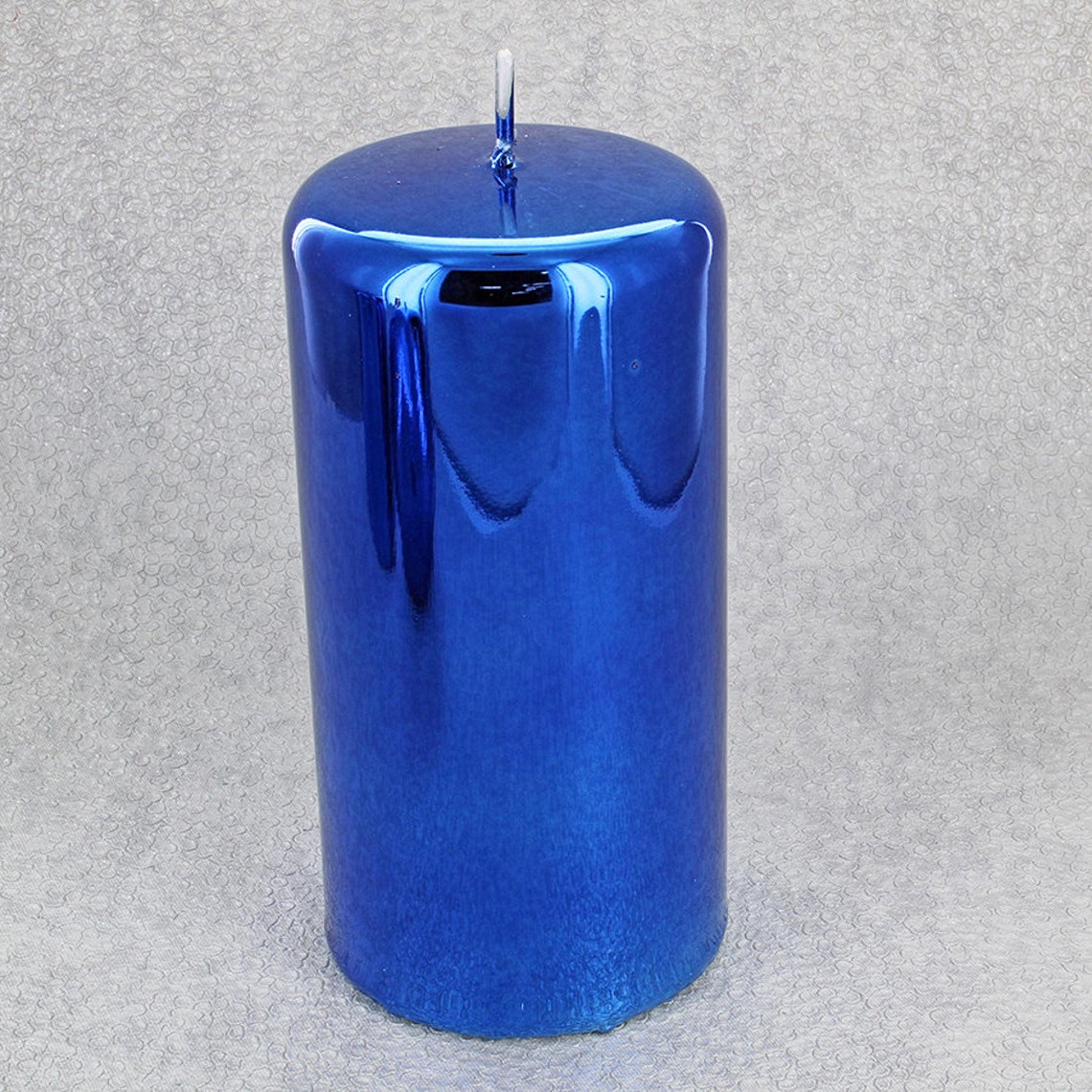 Blue Glass Effect Candles By G Decor Ball option left only Etsy