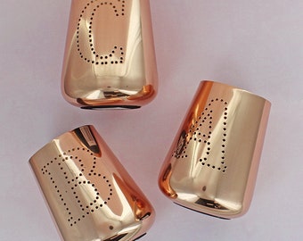 G Decor Copper Alphabet Letters Tea Light Holders Home Decor Candle Holder
