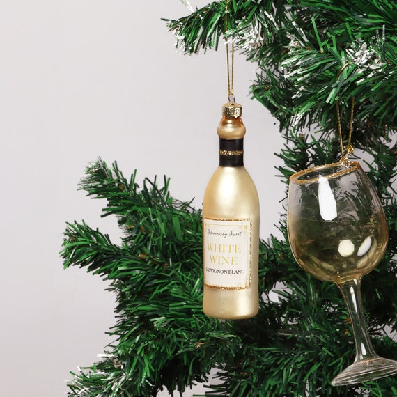 Christmas wine ornament Christmas wine ornament