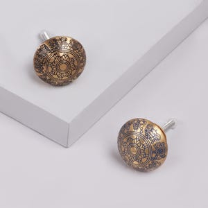 G Decor Soleil Royale mässingsdörrknopp för skåp och lådor