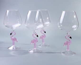 ムラーノガラス製タンブラー2個セット レッド ハンドメイド マルチ