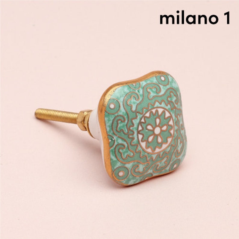 G Decor Milano Collection Door Knobs Ceramic Door Knobs Cupboard Drawer Pull Door Handles Milano Collection I