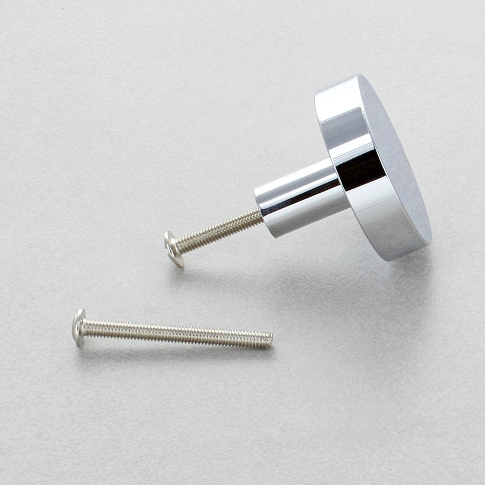 G Decor Elegant Chrome Pull Knob Etsy UK