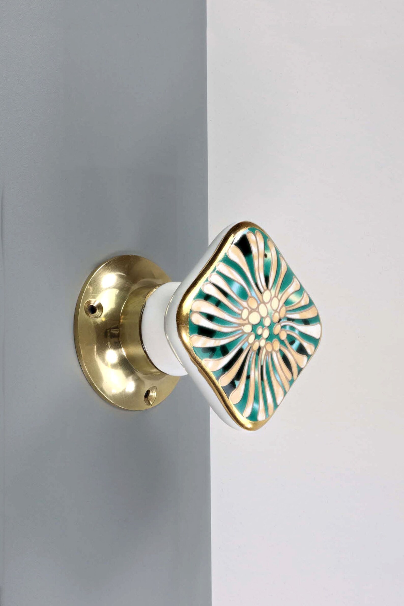 G Decor Milano III Ceramic Mortice Door Knobs 1530 Etsy UK