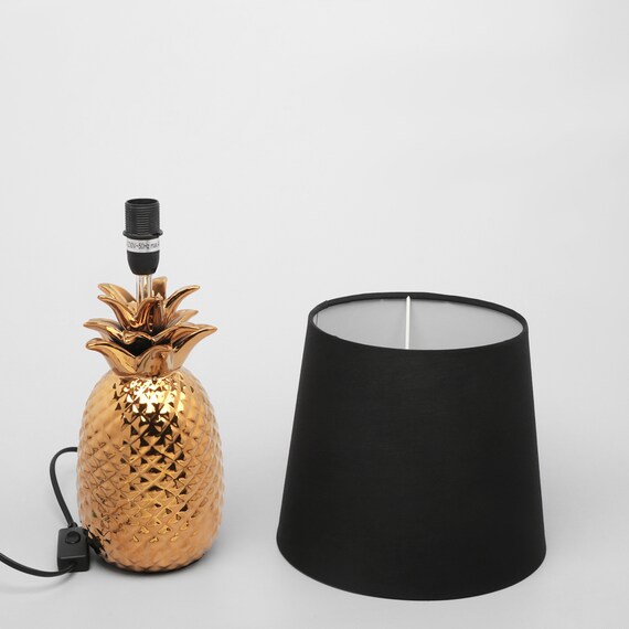 Gold pineapple sale table lamp