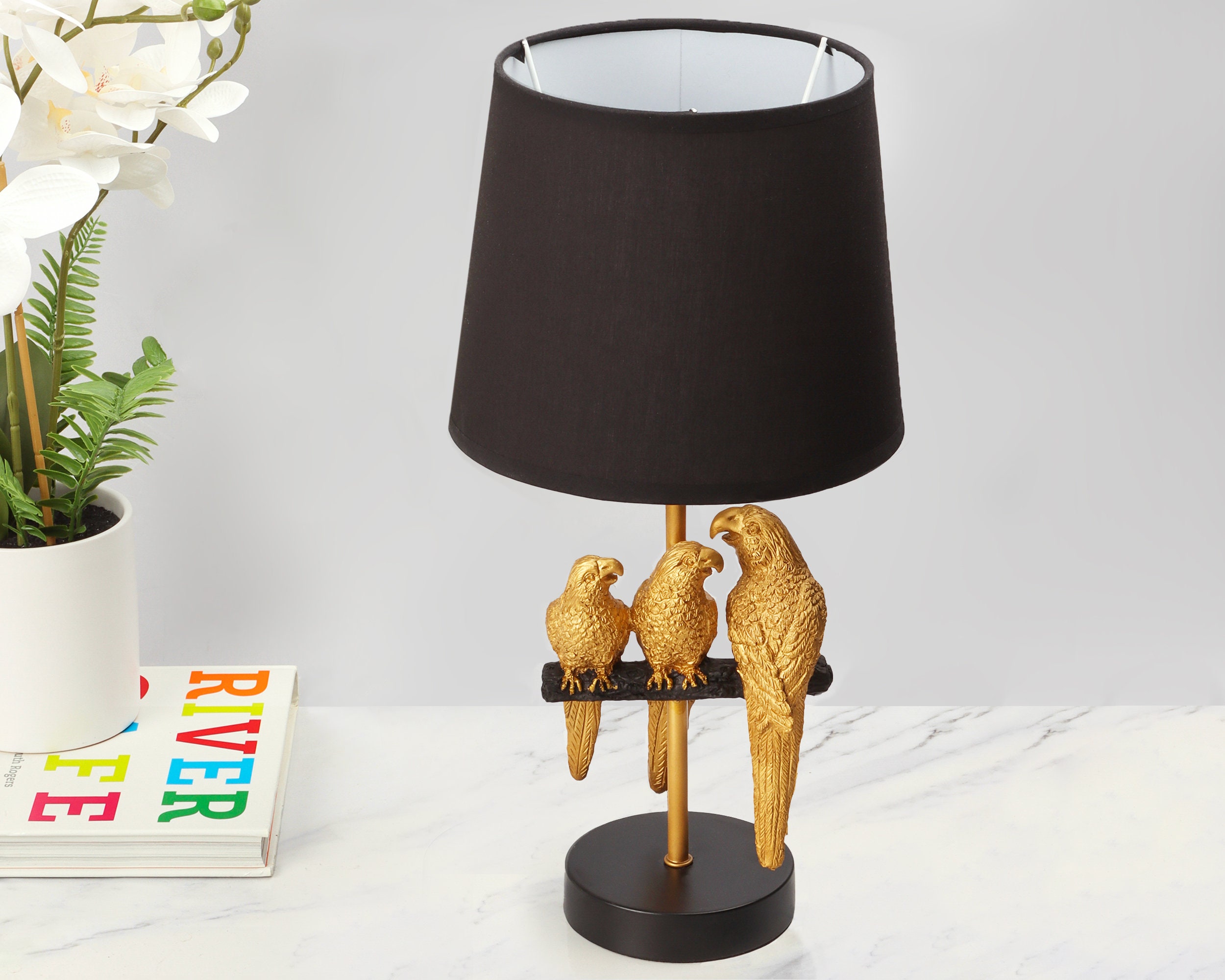 Lamps With Birds Etsy UK