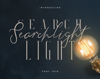Searchlight - font trio