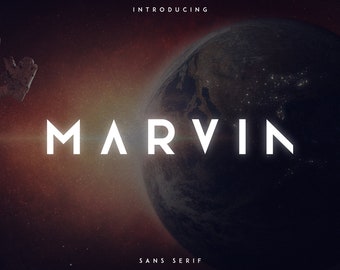 Marvin - 3 font styles