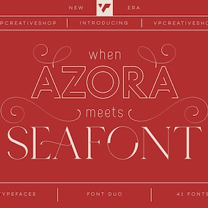 When Azora meets Seafont - font duo