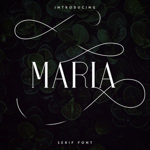 Maria Serif Font