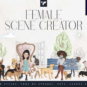Female Scene Creator - Photoshop