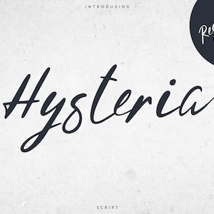 Hysteria Script - 2 styles