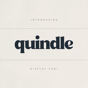 Quindle Retro Serif Display Font – Bold Vintage Design with High-Contrast Strokes, Alternates, Ligatures, Multilingual for Artisan Branding