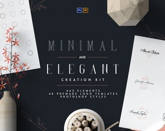 Kit di creazione minimo ed elegante scaricabile