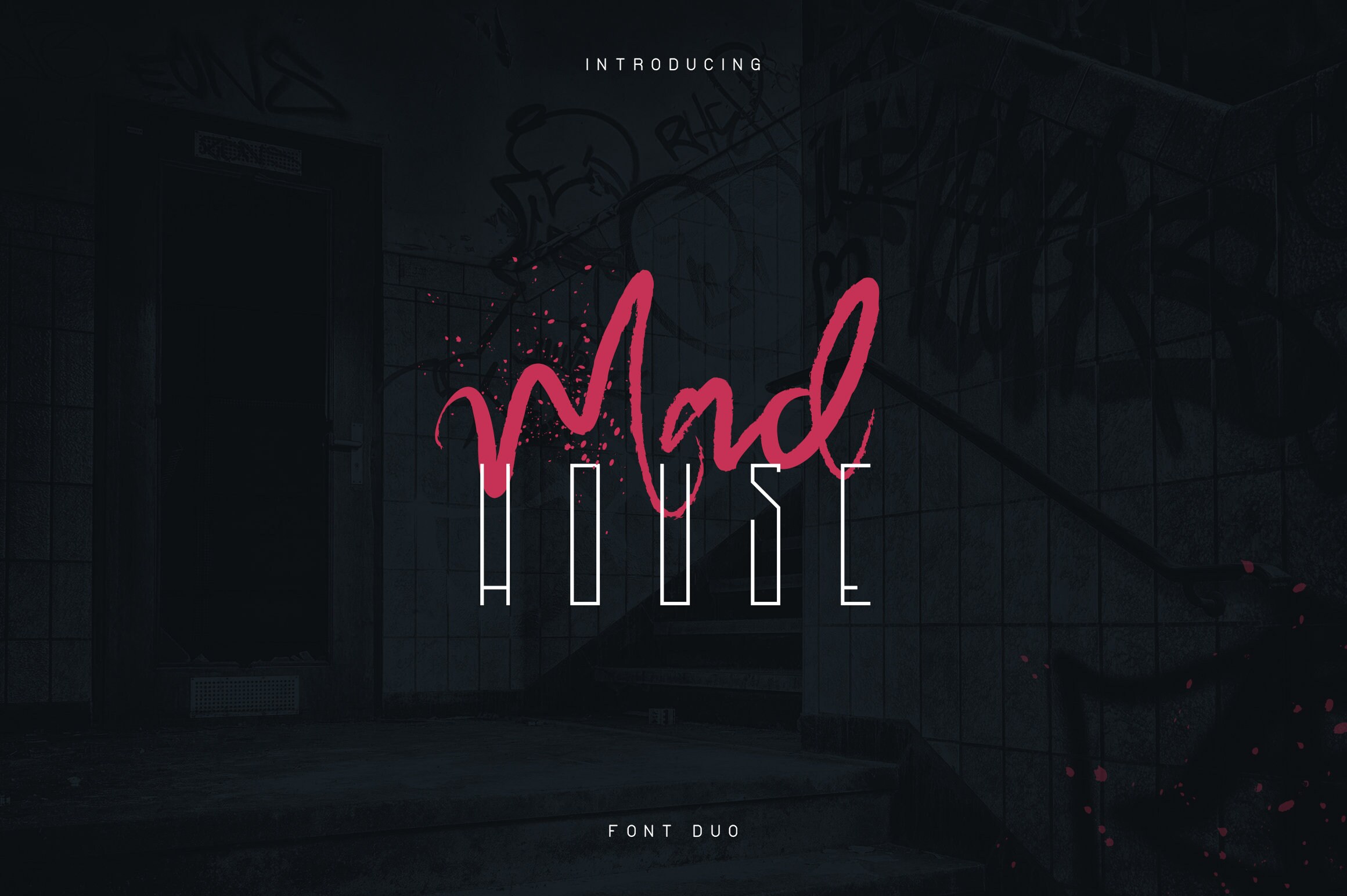Extra Downloadable Madhouse font duo