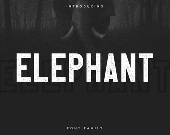 Elephant Font Family