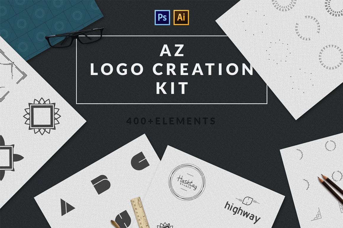 6in1 Ultimate Creation Kit | Logo Bundle | Vector Collection - Etsy