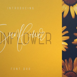 Sunflower - Font Duo
