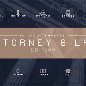 20 Logos (Attorney & Law)