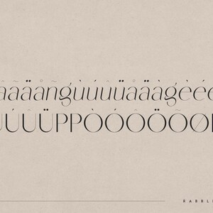 Rabble - Display Typeface - Etsy