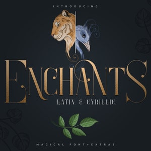 Enchants - Magical font + Extras